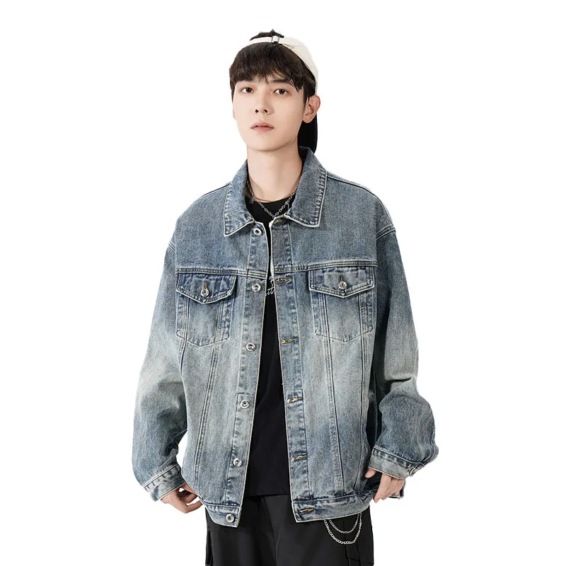 33TH Denim Jacket Unisex Light Blue-12