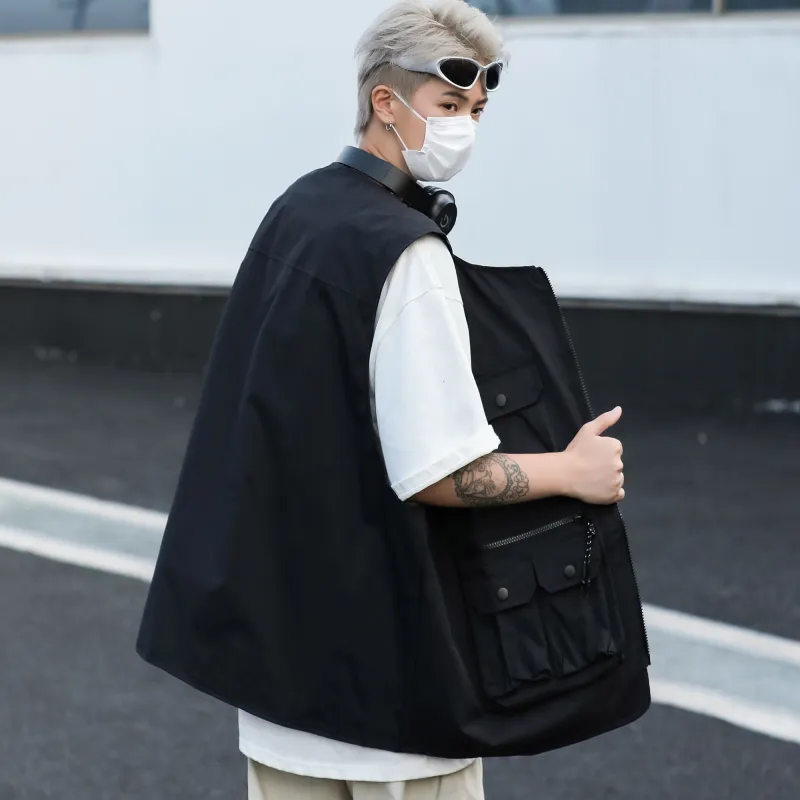 33TH Vests Unisex Black-4