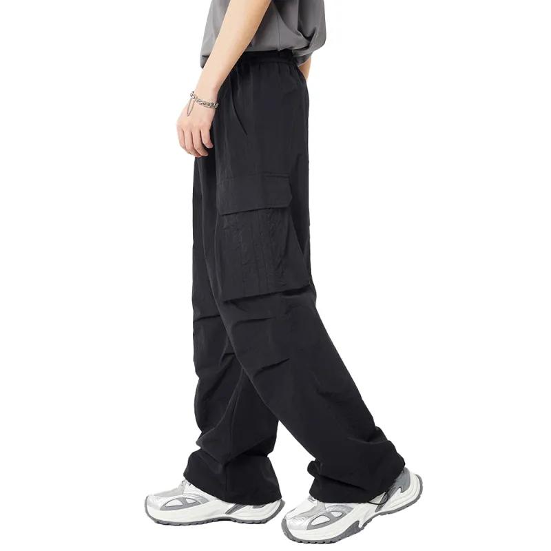 33TH Cargo Pants Unisex Stone Gray-8