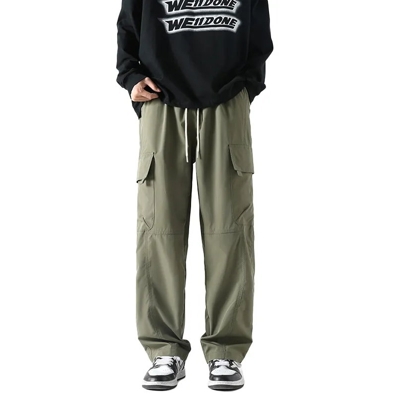 33TH Cargo Pants Unisex Dark Gray-17