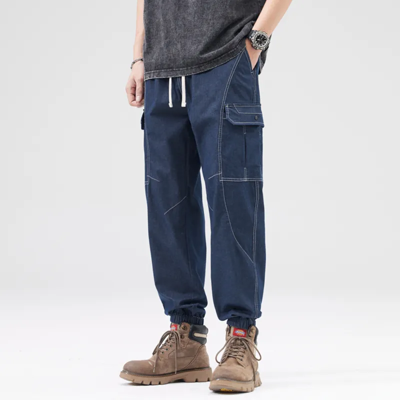 33TH Jeans Unisex Denim Blue-4