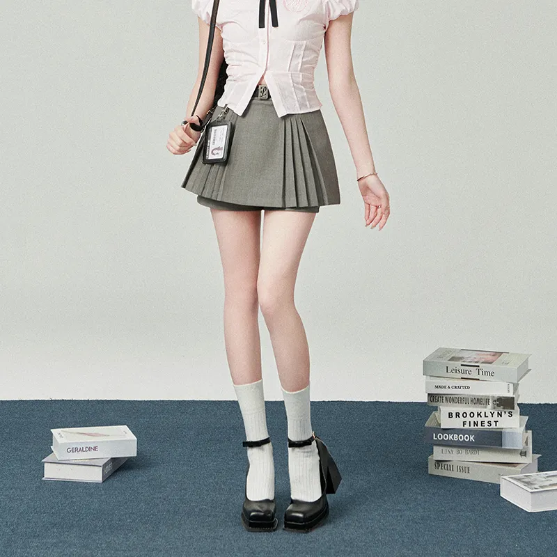 HUALINGTAITAI Casual Short Skirts Women's-2