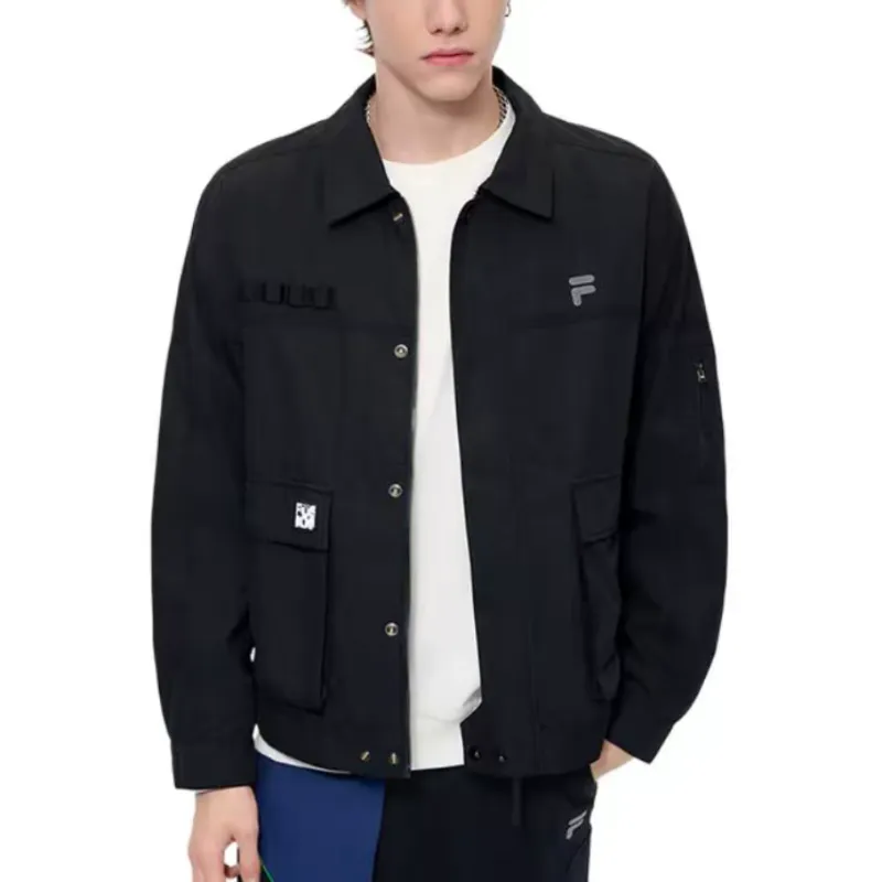 FILA FUSION Casual Sportswear Unisex Black-3