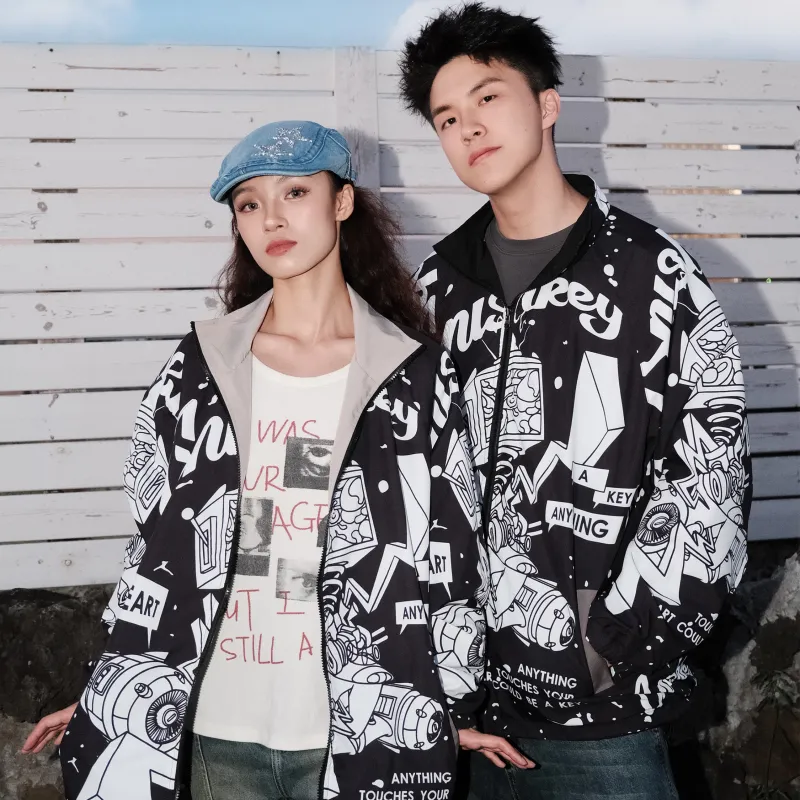 CRUSH KEY Jackets Unisex-21