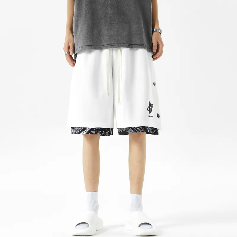 CRUSH KEY Casual Shorts Unisex-13