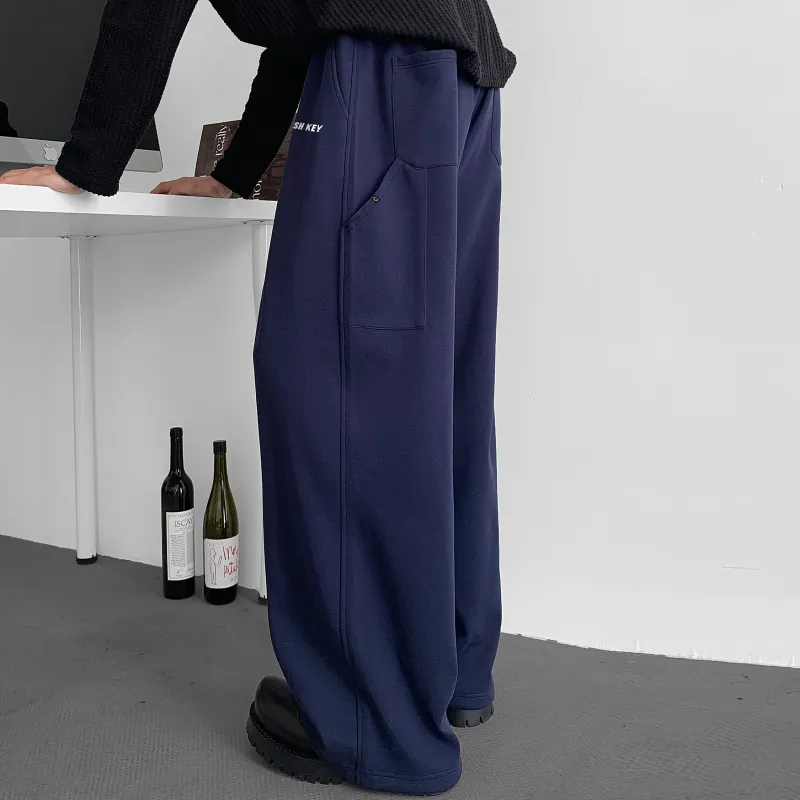 CRUSH KEY Casual Pants Unisex-19