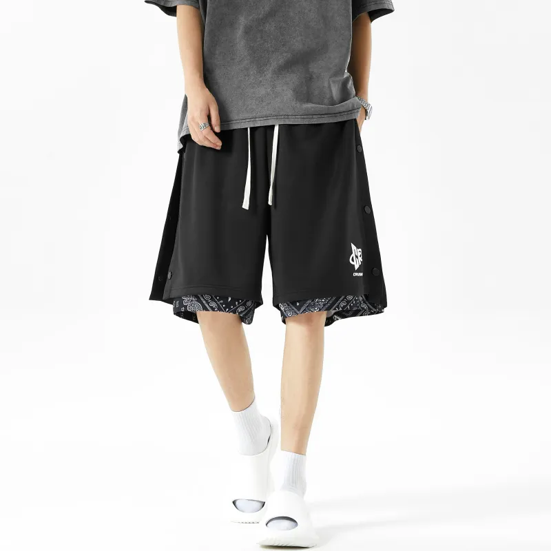 CRUSH KEY Casual Shorts Unisex-5