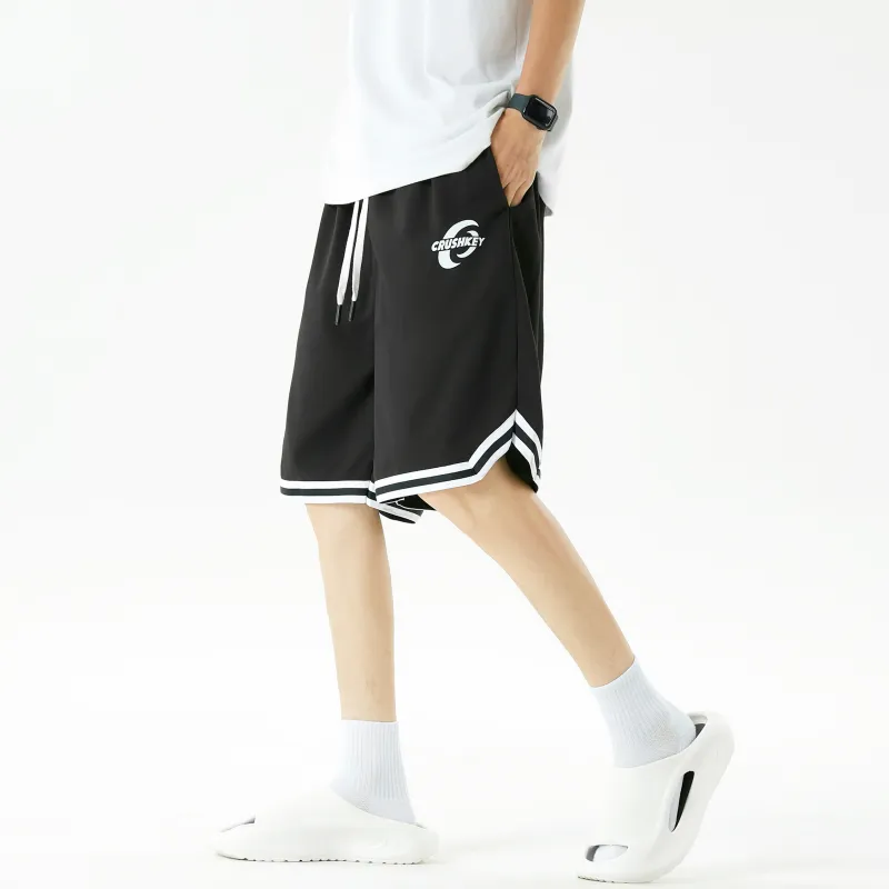 CRUSH KEY Basketball Shorts Unisex-11