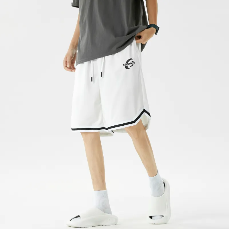 CRUSH KEY Basketball Shorts Unisex-4