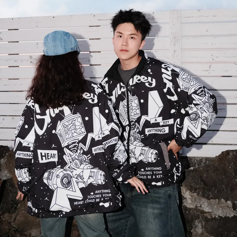 CRUSH KEY Jackets Unisex-22