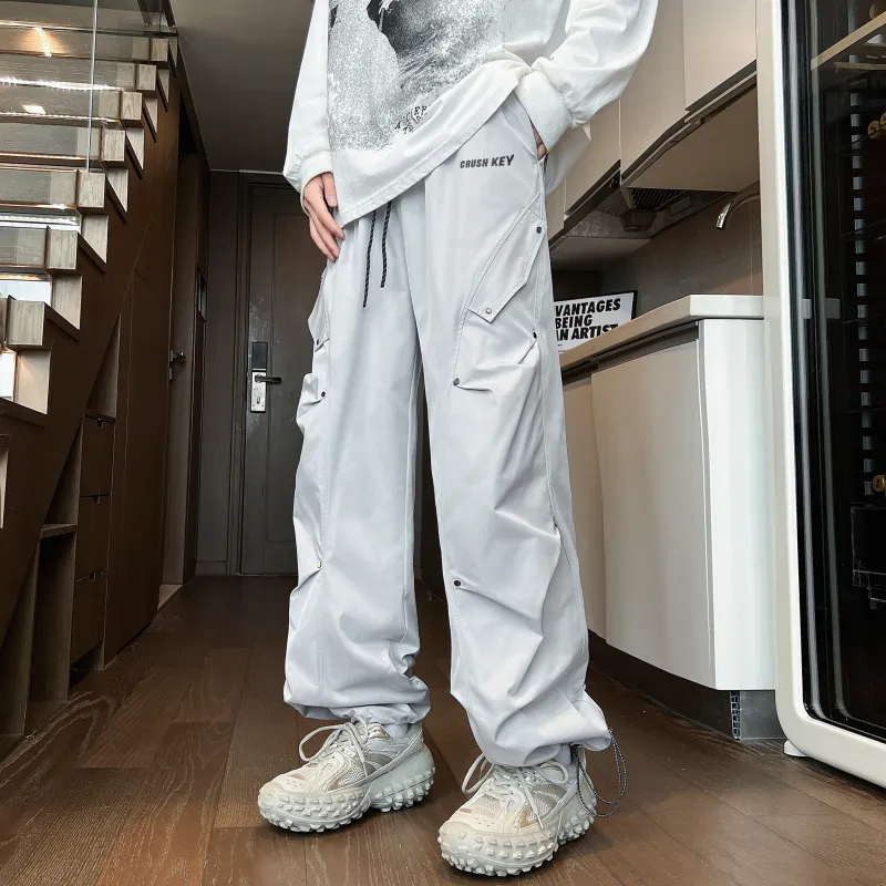 CRUSH KEY Casual Pants Unisex-9