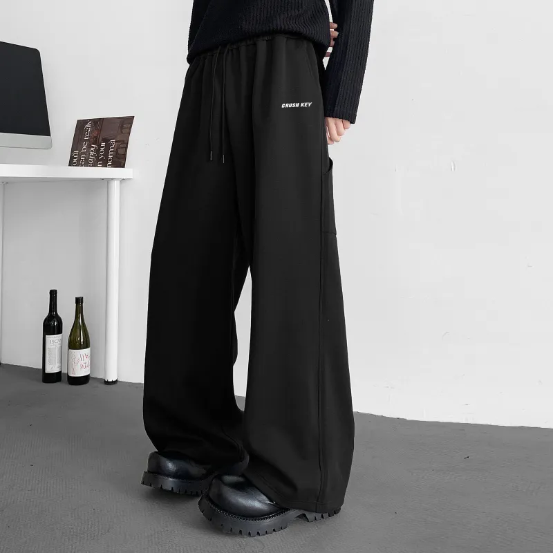 CRUSH KEY Casual Pants Unisex-3