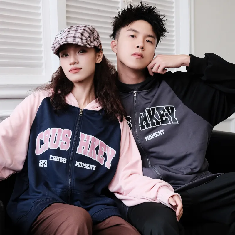 CRUSH KEY Sweatshirt Jacket Unisex-11