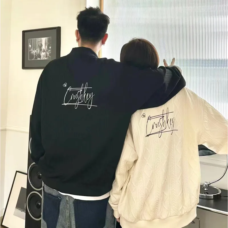CRUSH KEY Baseball Jacket Unisex-5