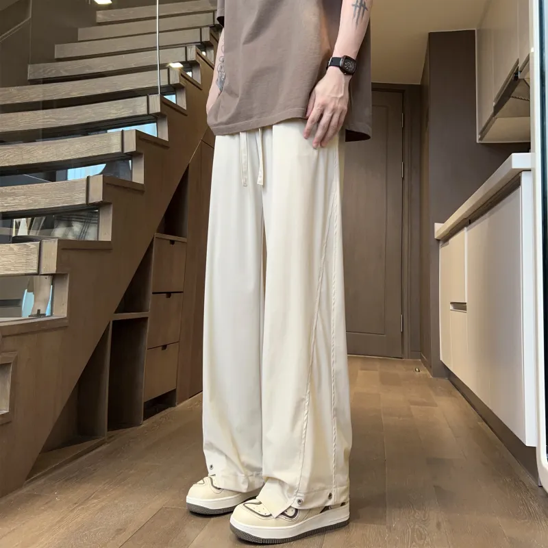 CRUSH KEY Casual Pants Unisex-6