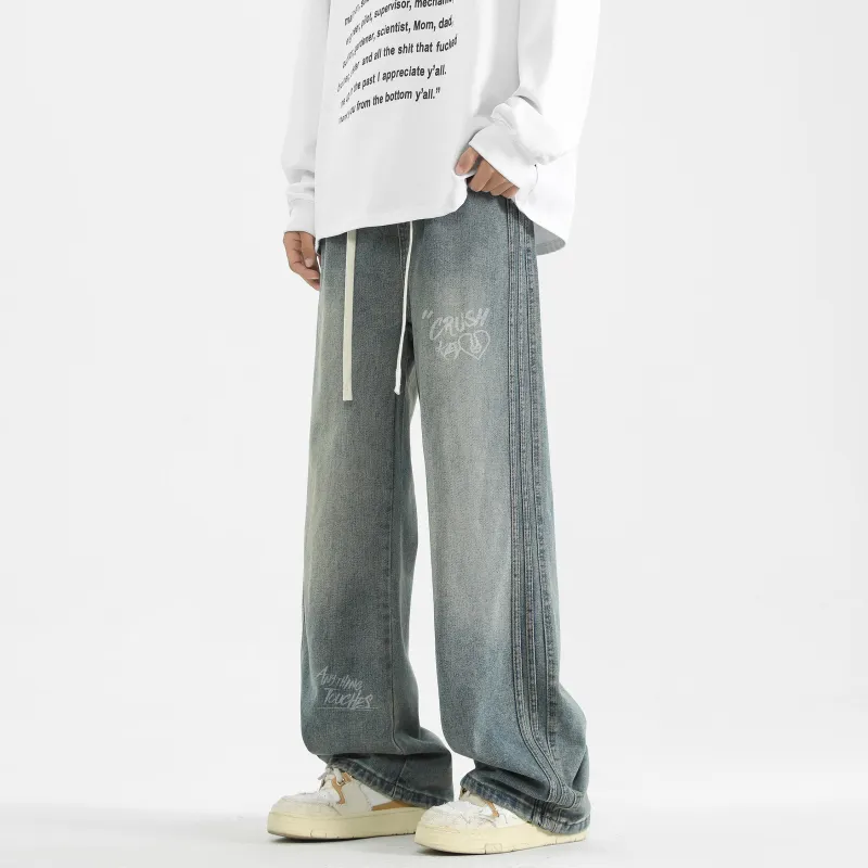 CRUSH KEY Jeans Unisex-2