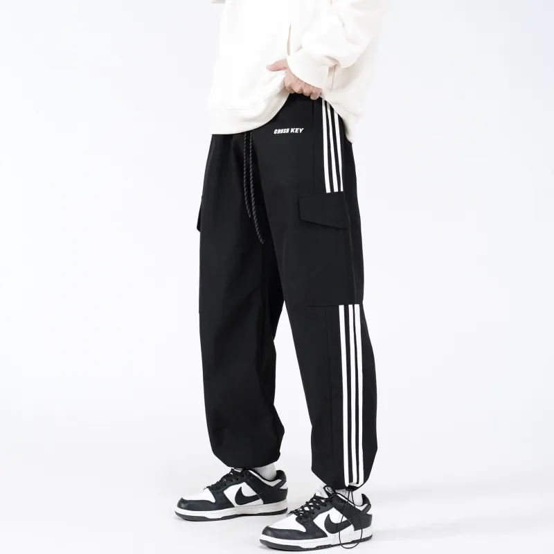CRUSH KEY Casual Pants Unisex-3