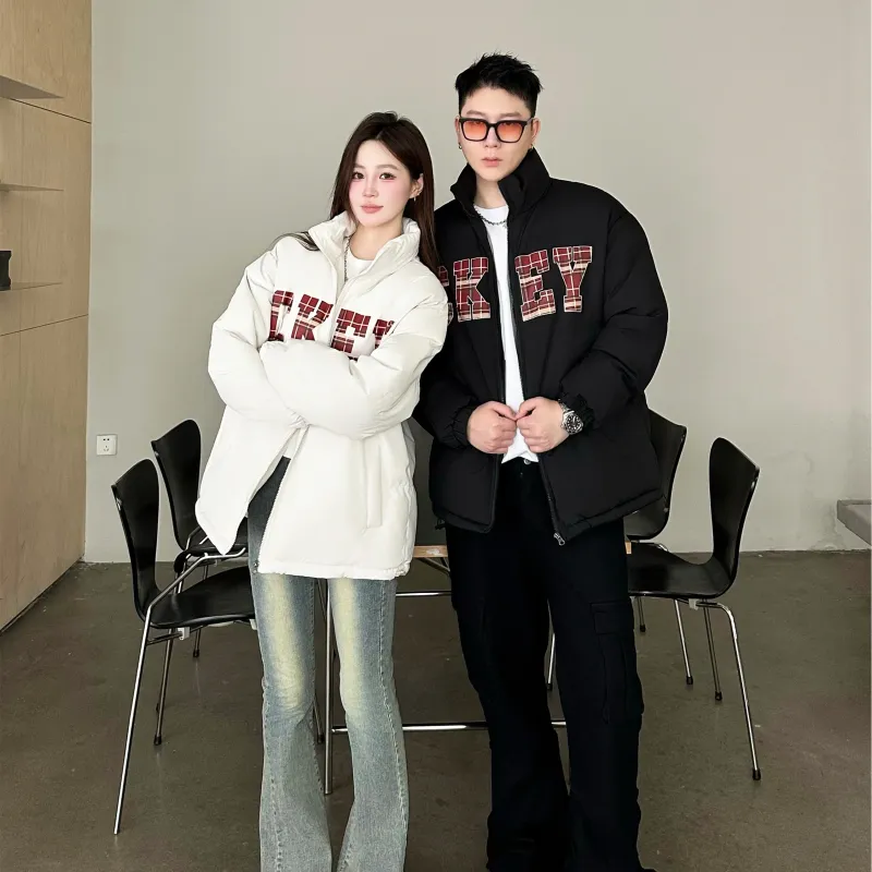 CRUSH KEY Puffer Jackets Unisex-7