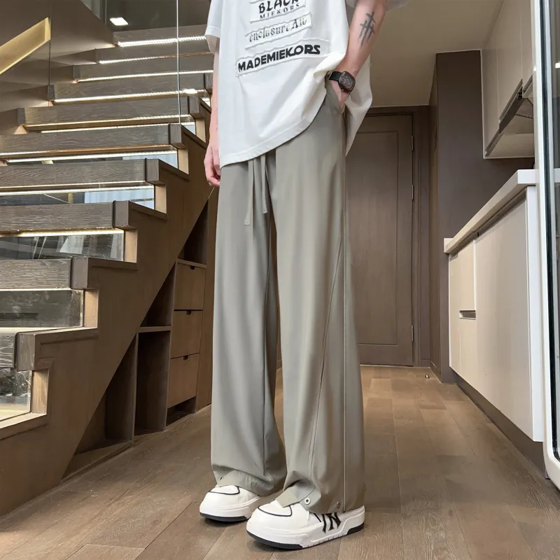 CRUSH KEY Casual Pants Unisex-14