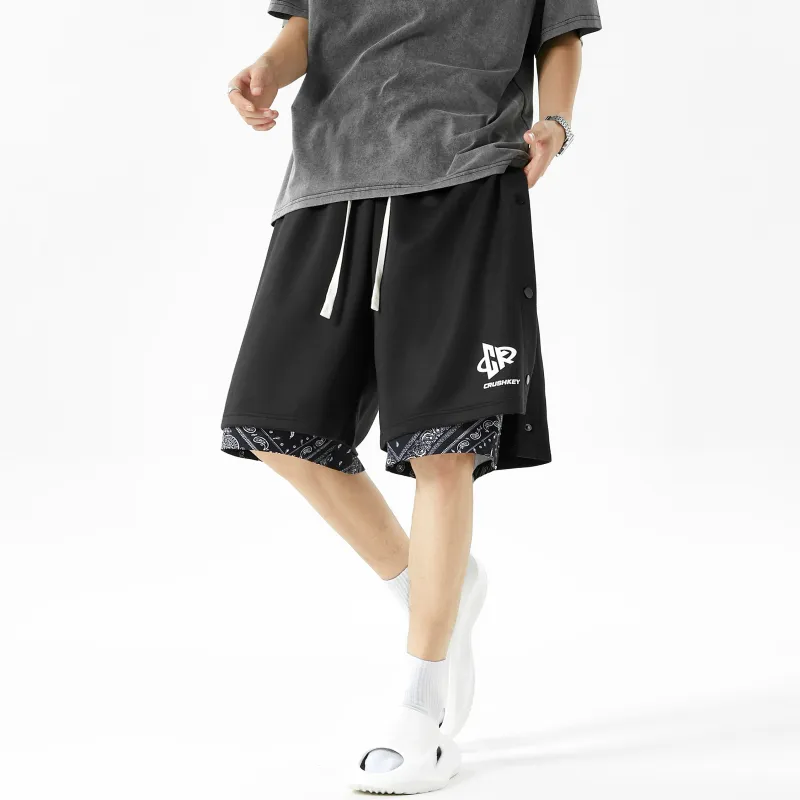 CRUSH KEY Casual Shorts Unisex-2
