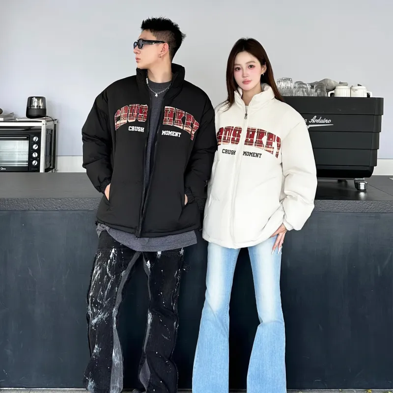 CRUSH KEY Puffer Jackets Unisex-8