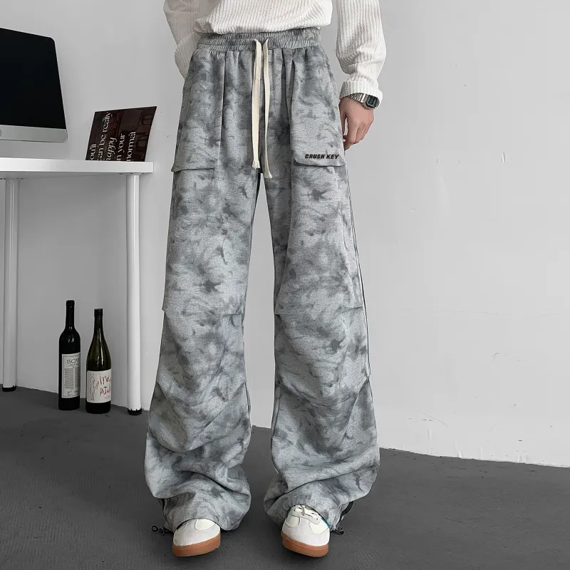 CRUSH KEY Casual Pants Unisex-10