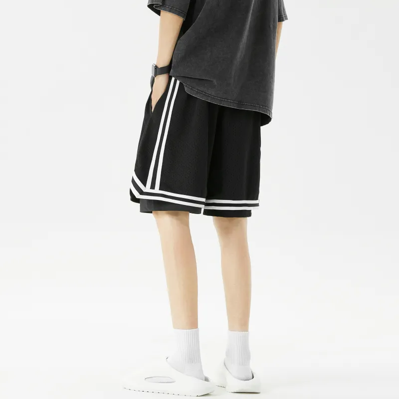 CRUSH KEY Basketball Shorts Unisex-3