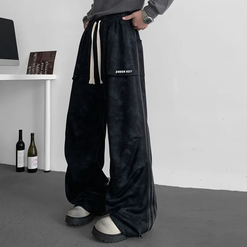 CRUSH KEY Casual Pants Unisex-2