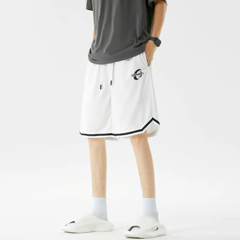 CRUSH KEY Basketball Shorts Unisex-3