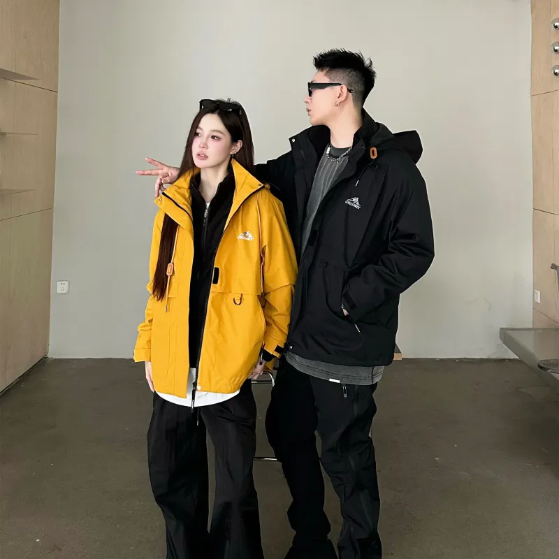 CRUSH KEY Puffer Jackets Unisex-11
