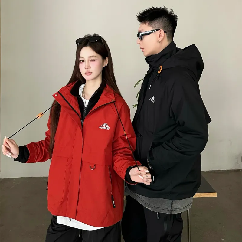 CRUSH KEY Puffer Jackets Unisex-15