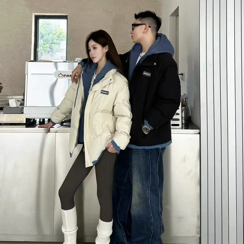 CRUSH KEY Puffer Jackets Unisex-3