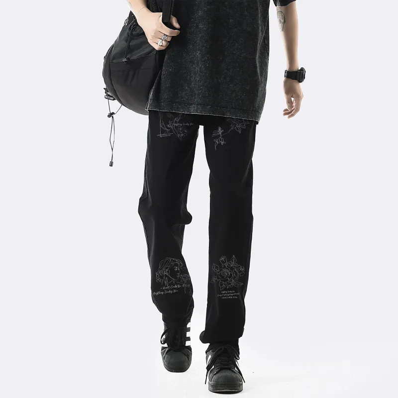 CRUSH KEY Jeans Unisex-7