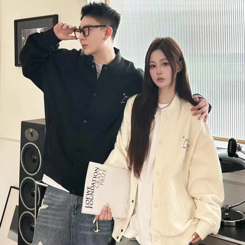 CRUSH KEY Baseball Jacket Unisex-10