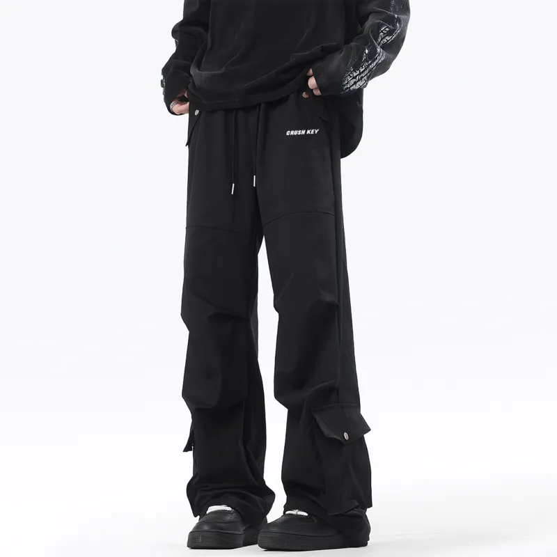 CRUSH KEY Casual Pants Unisex-4