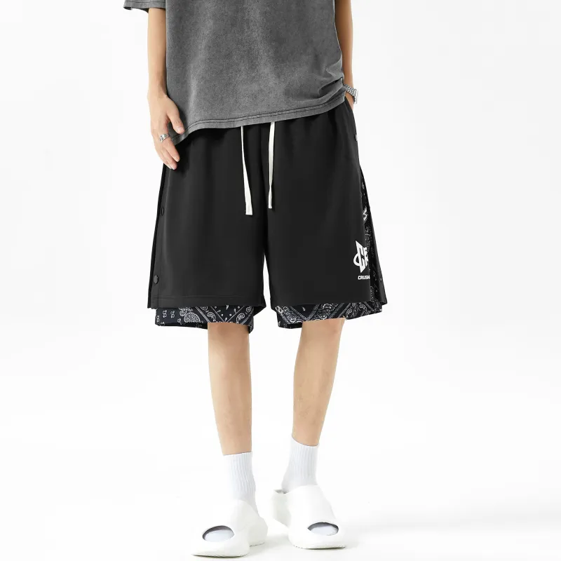 CRUSH KEY Casual Shorts Unisex-4