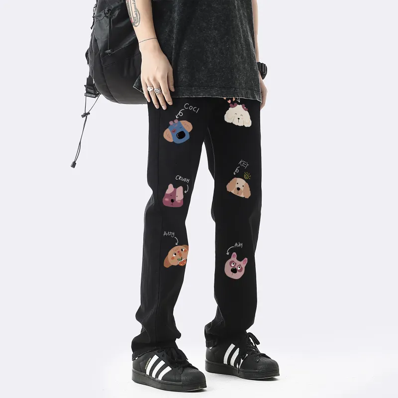 CRUSH KEY Jeans Unisex-10
