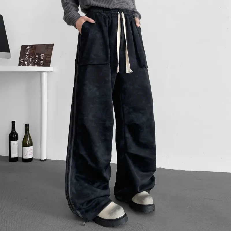 CRUSH KEY Casual Pants Unisex-4