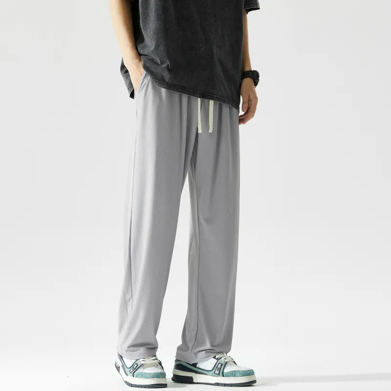 CRUSH KEY Casual Pants Unisex-11