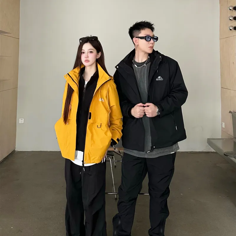 CRUSH KEY Puffer Jackets Unisex-4