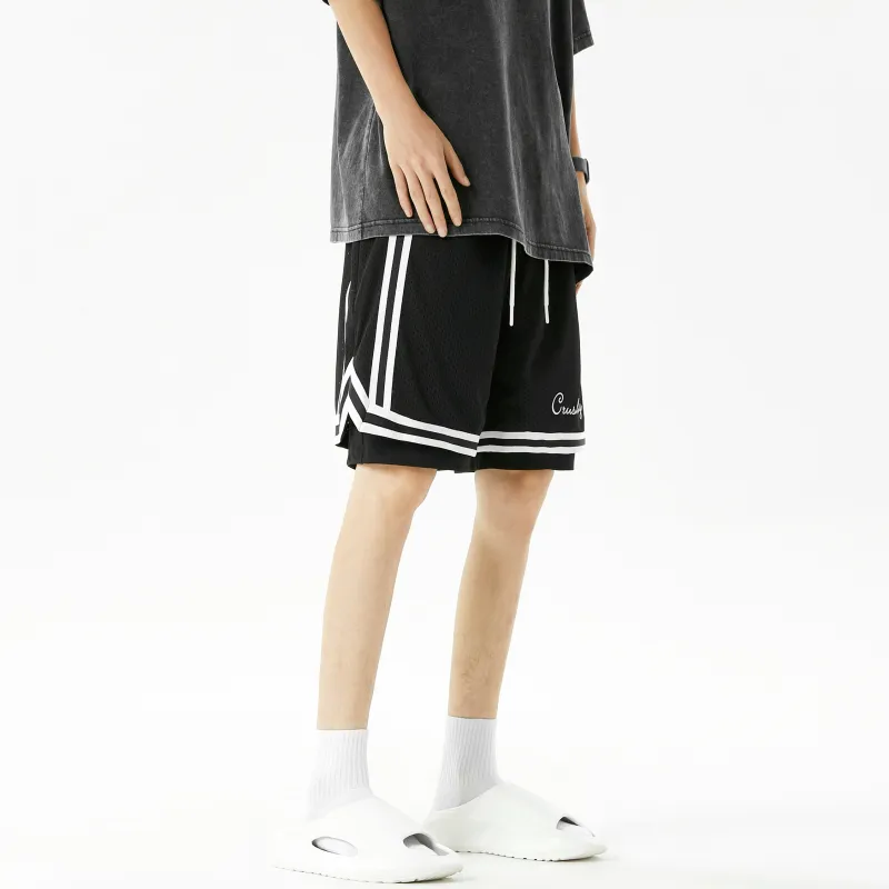 CRUSH KEY Basketball Shorts Unisex-5