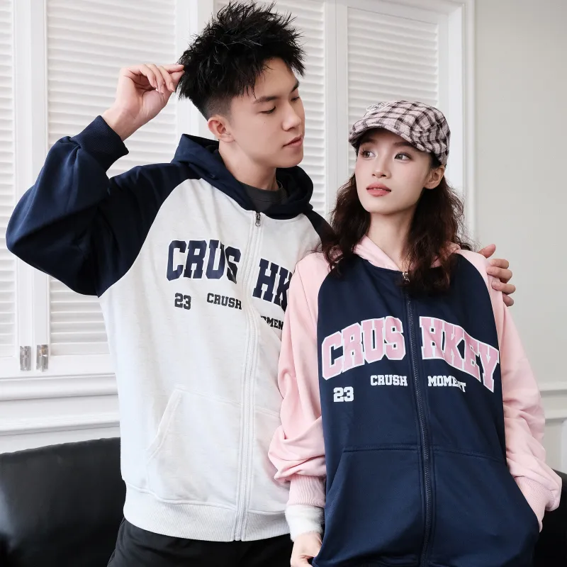 CRUSH KEY Sweatshirt Jacket Unisex-16