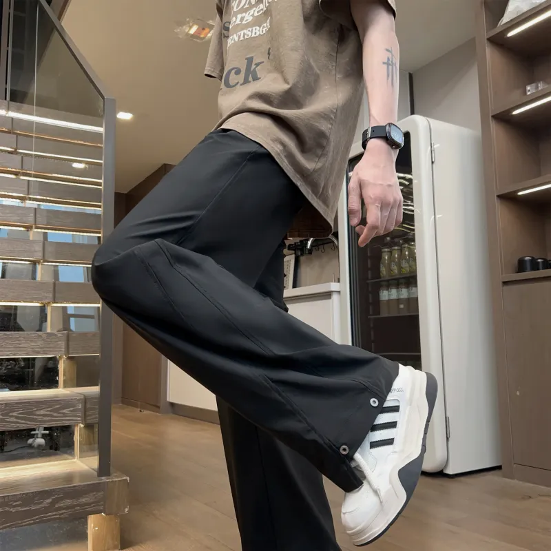 CRUSH KEY Casual Pants Unisex-4