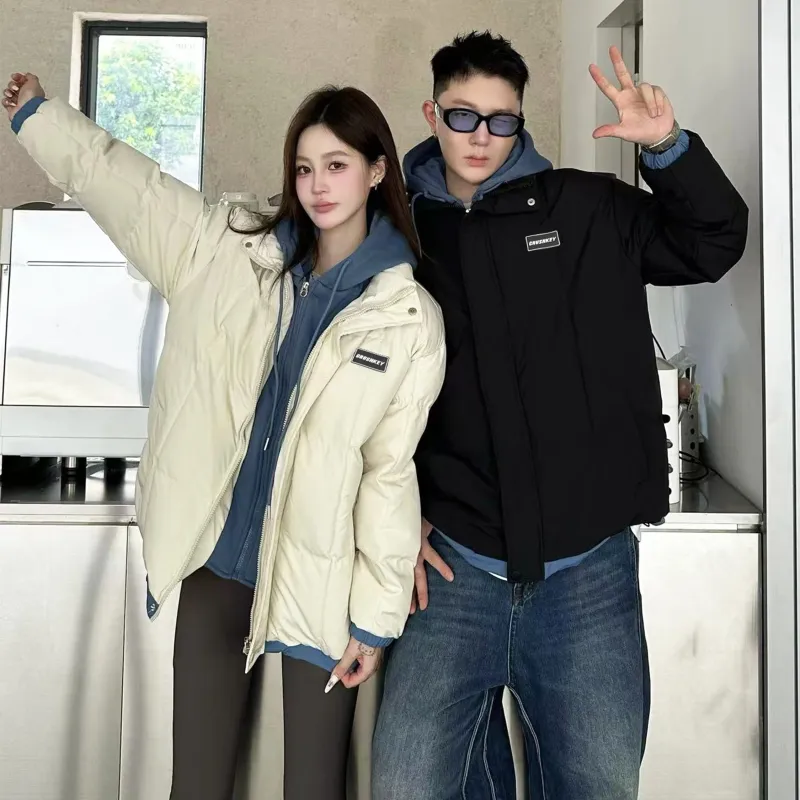 CRUSH KEY Puffer Jackets Unisex-2
