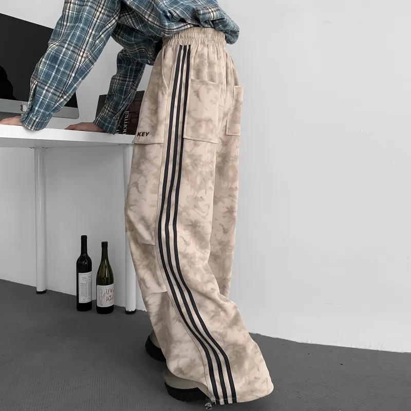 CRUSH KEY Casual Pants Unisex-20