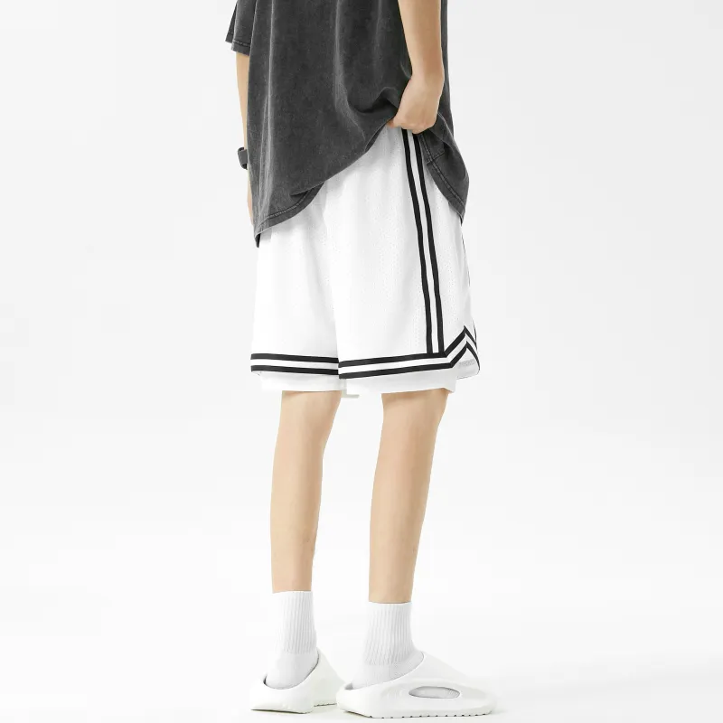 CRUSH KEY Basketball Shorts Unisex-11
