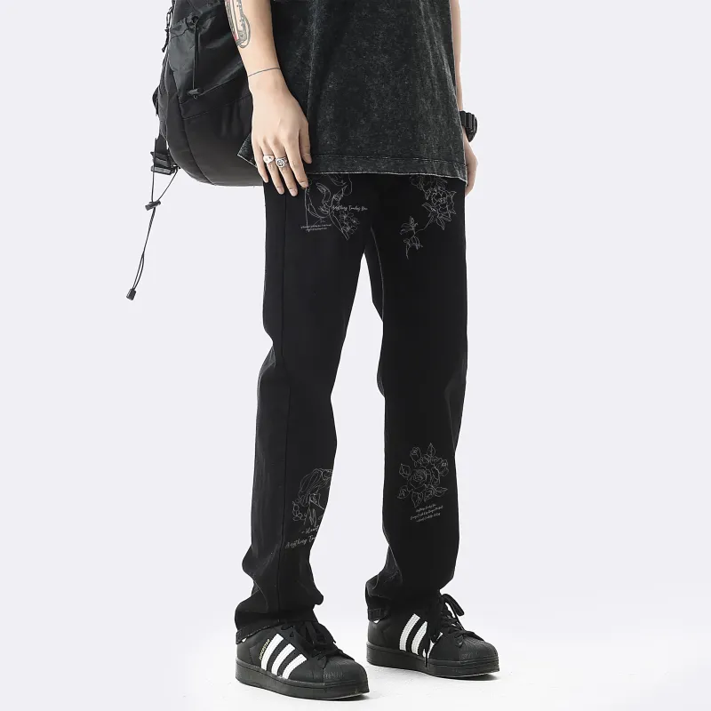 CRUSH KEY Jeans Unisex-10