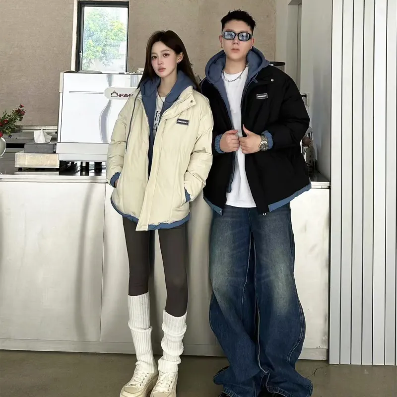 CRUSH KEY Puffer Jackets Unisex-9