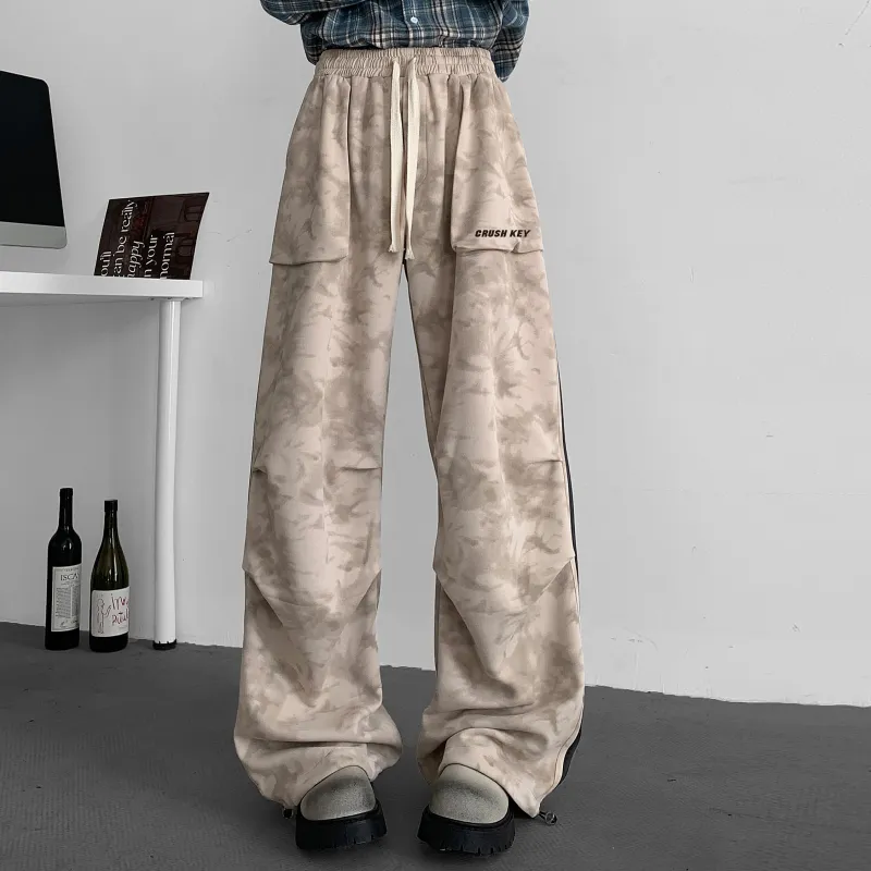 CRUSH KEY Casual Pants Unisex-17