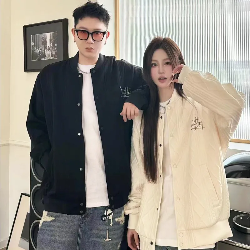CRUSH KEY Baseball Jacket Unisex-2
